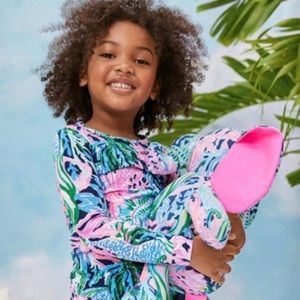 🆕 NWT LILLY Pulitzer ELEPHANT MINNIE BRINGING MERMai